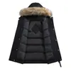 Chaqueta de Plumas de Ganso Grande para Hombre Invierno 01 Corta 80% Plumas de Pato Blanco Chaqueta Bomber Cálida Engrosada Chaqueta para Pareja