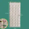 Bolsa de almacenamiento para cuerda de saltar de jardín de infantes Bolsa de almacenamiento para colgar en la pared del aula Bolsa de almacenamiento para toalla de sudor Lienzo de clase escolar Bolsa colgante para teléfono móvil y artículos varios