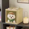 Gabinete de Celosía de Acero Combinación Libre Gabinete de Almacenamiento para Jardín de Infancia Estantería para Sala de Estar Dormitorio Estantería de Pie para Estudio