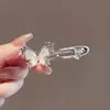 Pinza para el Cabello de Mariposa de Cristal Pinza para el Cabello de Dama Accesorios para el Cabello de Diamante Pinza para Cola de Caballo Pasador Accesorios para el Peinado Venta al por Mayor