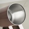 Vaso Artesanal Portátil de Doble Capa Explosivo Termo Vaso con Ventosa para el Hogar Creativo Vaso de Acero Inoxidable Taza de Café Vaso para Agua