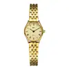 Reloj Retro Mia Langjia para Mujer Clásico Luya Correa de Acero Resistente al Agua Pequeño Sencillo Dorado Venta al por Mayor Transfronteriza Reloj para Mujer