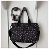Bolso de Pana de un Solo Hombro, Gran Capacidad, Moderno y Casual para Viajes y el Día a Día, Bolso Cruzado Sencillo, Estilo Coreano, Mochila de Nicho de Alto Valor