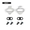 Pedal autoblocante para bicicleta de montaña pedal aleación de aluminio adecuado para accesorios del sistema de calas Himano SPD