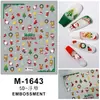 Pegatinas 5D en Relieve para Uñas Año Nuevo 2024 Dragón Chino Tótem Danza del León Fortuna Mahjong Calcomanías Adhesivas para Uñas