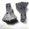 Cubiertas para pies de escalera de aluminio extra gruesas Escalera de tijera de ingeniería con marco en A Accesorios para escalera de marco en A de aleación de aluminio Almohadillas de goma para pies Escalera plegable con junta de elevación