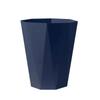 Bote de Basura Diamante Romboidal Creativo para el Hogar sin Tapa Cocina Sala de Estar Baño Simple Oficina Plástico