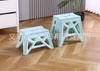 Camping al Aire Libre Picnic Camping Plegable Portátil Puesto Casero Taburete de Pesca Banco Pequeño Taburete Plegable