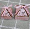 Caja de Dulces Hexagonal Mori para Boda Suministros de Boda Europeos Caja de Dulces de Boda con Personalidad Creativa