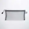 Bolsa de Malla para Archivos de Oficina Bolsa de Información Transpirable A4 Nylon Transparente Bolsa Transparente para Lápices Carpeta Bolsa para Almacenamiento Varios
