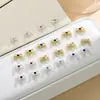 Acessórios para Nail Art Novo Estilo Borboleta Laço Tridimensional Vazado Strass Metal para Unha DIY Decorações de Unha Usáveis Cristal