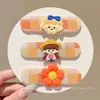 Lindos nuevos accesorios para el cabello para niños 2026, pinzas para el cabello de velcro de dibujos animados de otoño e invierno, dulces y versátiles para niñas, stickers para flequillo