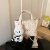 Bolsa Saco Estampada de Bolinhas para Mulheres 2026 Nova Moda Bolsa de Ombro Transversal Bolsa de Mão Bolsa de Mão Casual para o Dia a Dia