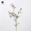 Venda Direta da Fábrica Estilo Pastoral Delphinium de Haste Longa Flor Artificial Toque Hidratante Flor Realista Arranjo Floral de Casamento Material para Arranjo Floral
