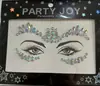 Pegatinas Faciales de Nuevo Producto Transfronterizas Pegatinas para Cejas Diamante de Resina Festival de Música Electrónica EDM Mascarada Faciales Dty Pegatinas Decorativas de Diamante