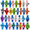2026 Suministro de Relojes Infantiles con Diseños de Animales de Dibujos Animados, Pulseras Slap para Estudiantes y Jardín de Infancia, Panda Electrónico, En Stock, Más Vendidos para Exportación