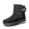 Zapatos de algodón para mujer 2026 nuevo modelo de invierno transfronterizos casuales de felpa sin cordones botas de nieve para exteriores cálidas impermeables botas de algodón