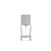 Frasco de Perfume Cilíndrico em Estoque 15ml Tampa de Pressão Vidro Transparente Frasco Vazio com Cabeça Spray Portátil Pequeno Frasco de Recarga de Perfume Atacado