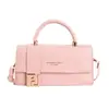 Bolso texturizado nuevo para mujer 2026 nueva moda de verano popular bolso de hombro retro bandolera casual con hebilla de candado bolso cuadrado pequeño