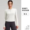 2026 Nuevo Top de Yoga de Manga Larga Ajustado Adelgazante Camisa Henley Deportiva Ropa Deportiva para Yoga Running Fitness Manga Larga