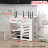 Estante para TV de Sala de Estar sin Perforaciones, Estante para Decodificador, Estante, Caja de Almacenamiento para Router, Colgante de Pared, Partición Decorativa, Dormitorio