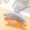 Presilha de Cabelo Poá Xadrez Transfronteiriça, Versátil Estilo Ins Menina Pinça Tubarão, Simples Diária para o Trabalho Acessório de Cabelo