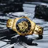 Reloj de pulsera CHENXI/Chenxi Marca Dragón Dorado Reloj para hombre transfronterizo venta al por mayor reloj de cuarzo impermeable calendario reloj para hombre