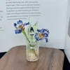 Ornamento de Arranjo de Flores de Pássaro de Vidro Novo de Zibo, Abelhinhas, Borboletinhas, Flores Pequenas, Decoração de Vaso de Mesa de Vidro Presentes