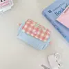 64233 Bolsa de Almacenamiento para Cámara Acolchada Macaron Diseño de Tapa abatible en Bloques de Color Bolsa Portátil de Protección para Almacenamiento de Auriculares CCD