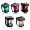 Em estoque suprimento iate especial luz vermelha lado esquerdo verde Luz de bombordo luz de mastro luz de popa vermelha Verde integrado farol de barco