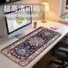 Fábrica de Origem Atacado Estilo Étnico Mouse Pad Espesso Grande Personalizado Padrão Pad para Mesa de Computador Suporta Dropshipping