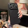 Funda Magnética de Silicona Líquida con Patrón de Olas para Apple 18Promax Funda Protectora de Gama Alta para Iphone16 14