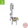 Colgante de plata Ziyun original de plata de ley s925 con aceite de gota de alpaca, lindo accesorio para pulsera DIY SCC1737