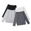 Moda Europeia e Americana Elegante Camisa Solta Casual Feminina All-match T-shirt S20870