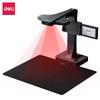 Câmera de alta velocidade Deli de 18 milhões de pixels scanner de fotos de documentos A4 câmera automática contínua de alta velocidade