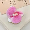 Nova Presilha de Cabelo Flor Fuso 2025 para Mulheres na Praia, Presilha Lateral Atmosférica, Presilha Lateral Bico de Pato, Adorno de Cabeça, Presilha de Cabelo Flor