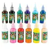 30ml Pintura de Dedos para Niños Arte Pintura Acuarela DIY 12 Colores 60ml Pintura para Pintar de Jardín de Infancia