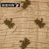 Tecido de chifon em estoque com bordado de floco de neve, vestido cheongsam de estilo chinês tradicional, conjunto de roupas femininas, tecido bordado, acabamento em renda