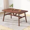 Juego de mesa y sillas nórdicas para uso doméstico, económico para apartamentos pequeños, apto para 4-6 personas, mesa de comedor simple para casa de alquiler comercial