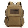 2024 Nueva Mochila Escolar Multibolsillos Mochila de Lona Moderna Gran Capacidad Bolsa para Computadora Mochila Ligera Retro Repelente al Agua