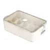 Caja organizadora para ropa interior, calcetines y panties, organizador de armario a prueba de polvo y humedad, caja organizadora compartimentada para uso doméstico