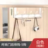 Colgador de puerta, no requiere taladro, colgador de abrigos y sombreros montado en la puerta, perchero de pared de aluminio espacial para el hogar, colgador sin montaje para dormitorio