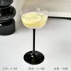 Copa de Cata de Vino de Moda, Copa de Pie Alto, Copa de Aroma, Taza de Té Cold Brew Estilo Chino, Nueva Copa de Vidrio para Té Cold Brew Estilo Chino, Copa de Vidrio