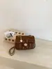 Bolsa Pequena de Corrente com Alto Valor Estético para Mulheres, Nova Bolsa Quadrada Pequena Fashion Retro Transfronteiriça Tendência, Bolsa de Ombro Transversal para o Dia a Dia