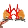 Pinza para el Cabello de Astas de Reno Navideño Accesorios para Tocados 2026 Nuevas Pinzas Laterales para Niños Pinzas Pequeñas Lindas Diadema Navideña