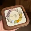 Pulsera Auténtica de Cristal Multigem Natural para Mujer, Pulsera de Cristal que Atrae la Fortuna y Mejora la Suerte, Regalo para Novia o Mejor Amiga en su Cumpleaños