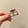 Pinza Decorativa Pequeña de Garra Estilo Coreano Pinza Lateral Suave Pinzas para Fijar Mechones Rebeldes Accesorios Simples para el Cabello