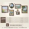 Pinturas Penduradas em Estilo Francês, Pinturas Decorativas Retrô Americanas, Pinturas para Parede de Fundo de Sofá da Sala de Estar, Arte de Nicho Vintage, Pinturas Combinadas para Restaurante