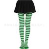 Medias de cuerpo enteras a rayas para venta al por mayor Accesorios para disfraces de Navidad y Halloween Calcetines a rayas Medias para adultos