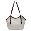 Bolsa Tote Casual da Moda de Grande Capacidade para Mulheres 2026 Nova Coleção Primavera/Verão Bolsa de Ombro para o Trabalho com Acabamento de Luxo Bolsa de Braço